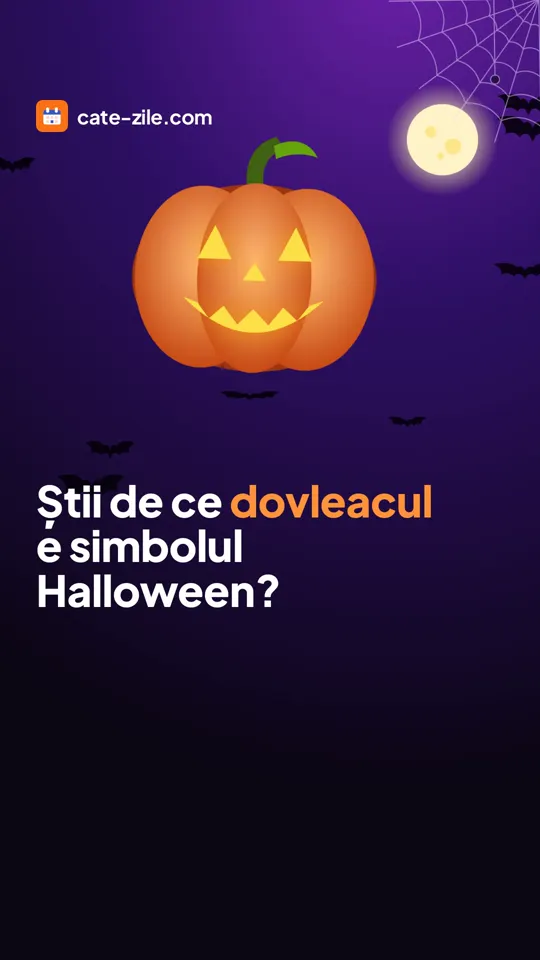 Știi de ce dovleacul e simbolul Halloween?
